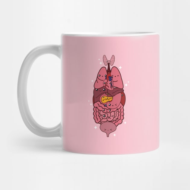 Kawaii Medical Anatomy Organs by lulubee